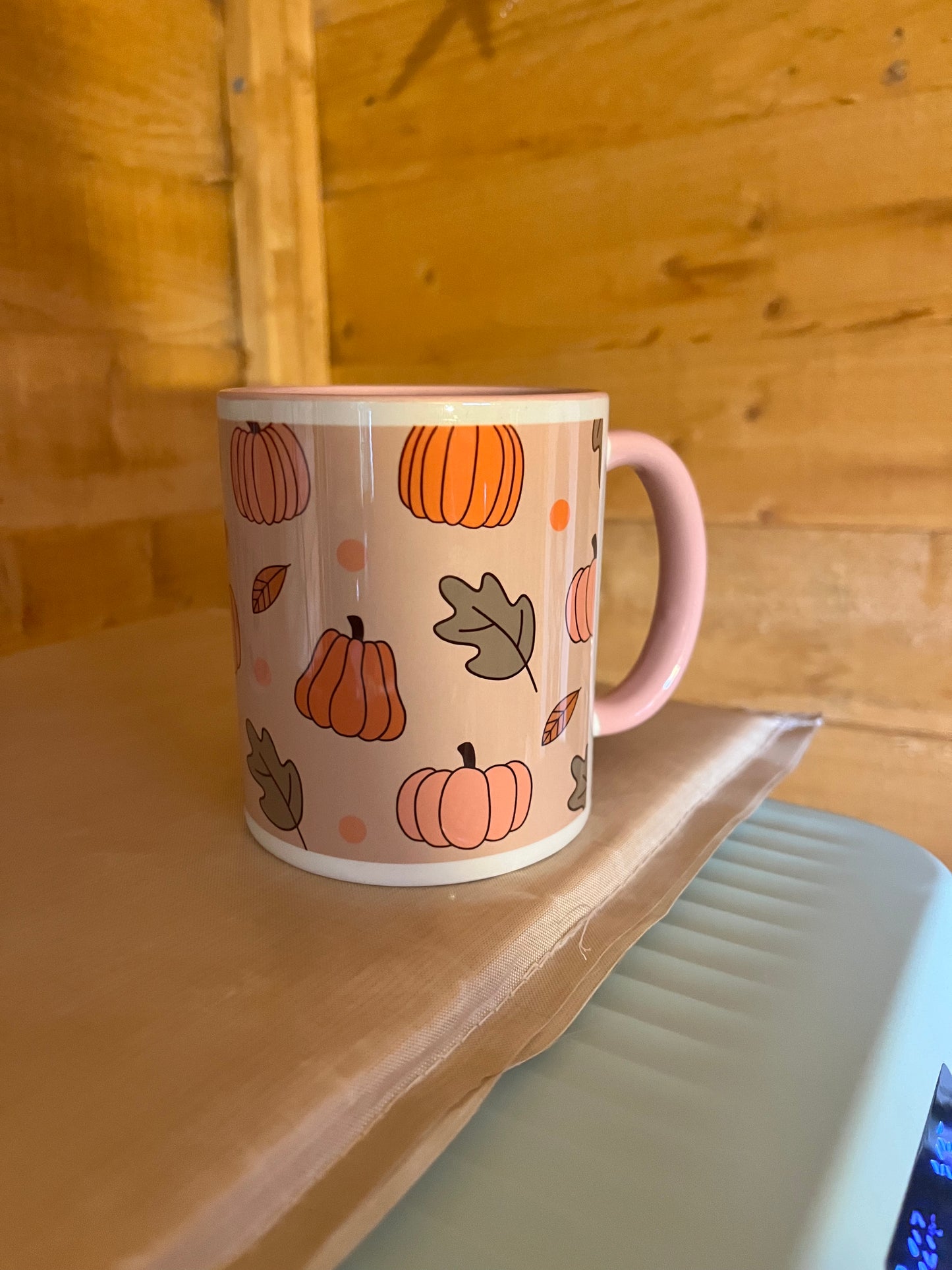 Leggings leaves and lattes please Autumn mug