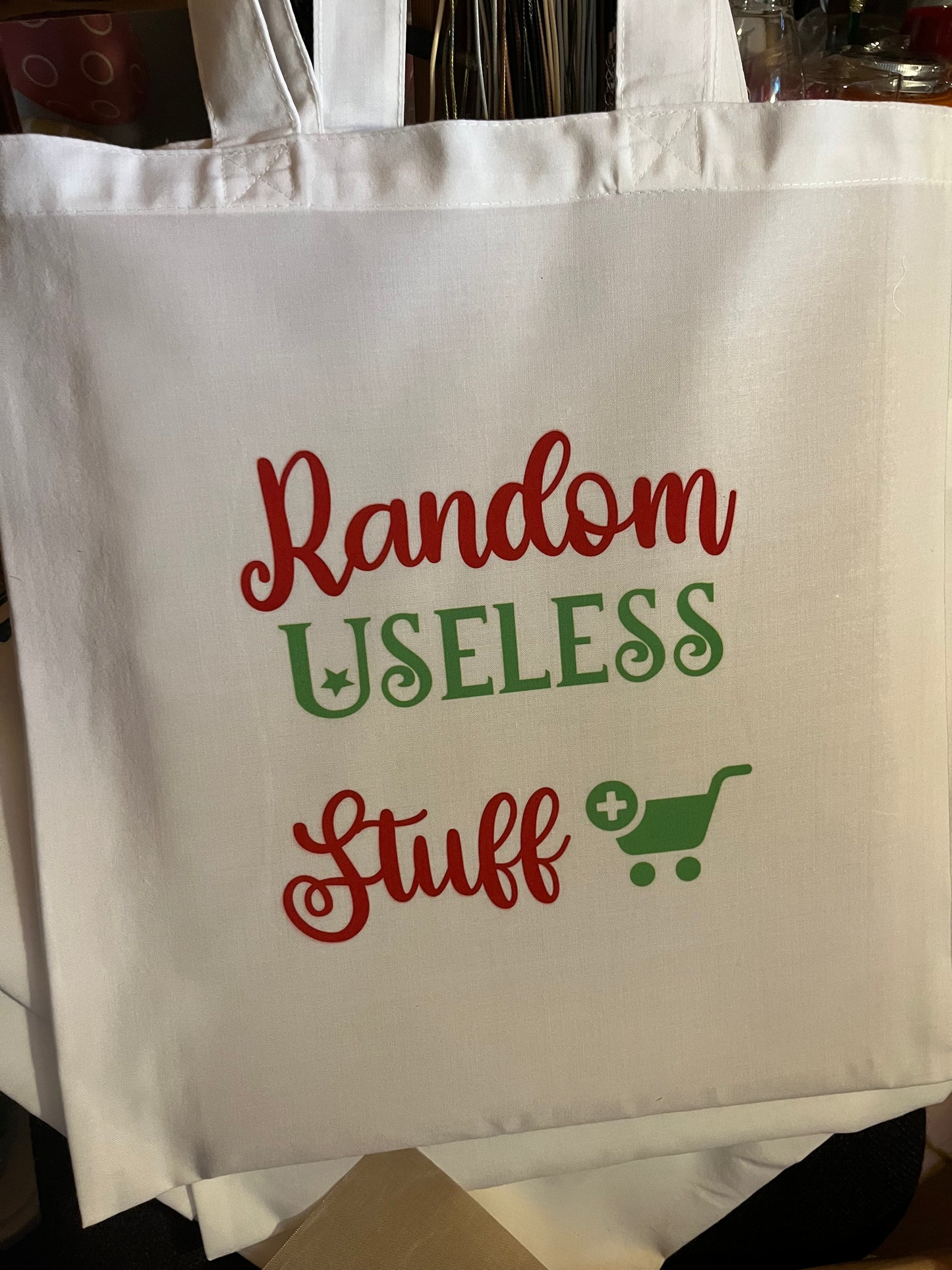 Random Useless Stuff Tote Bag