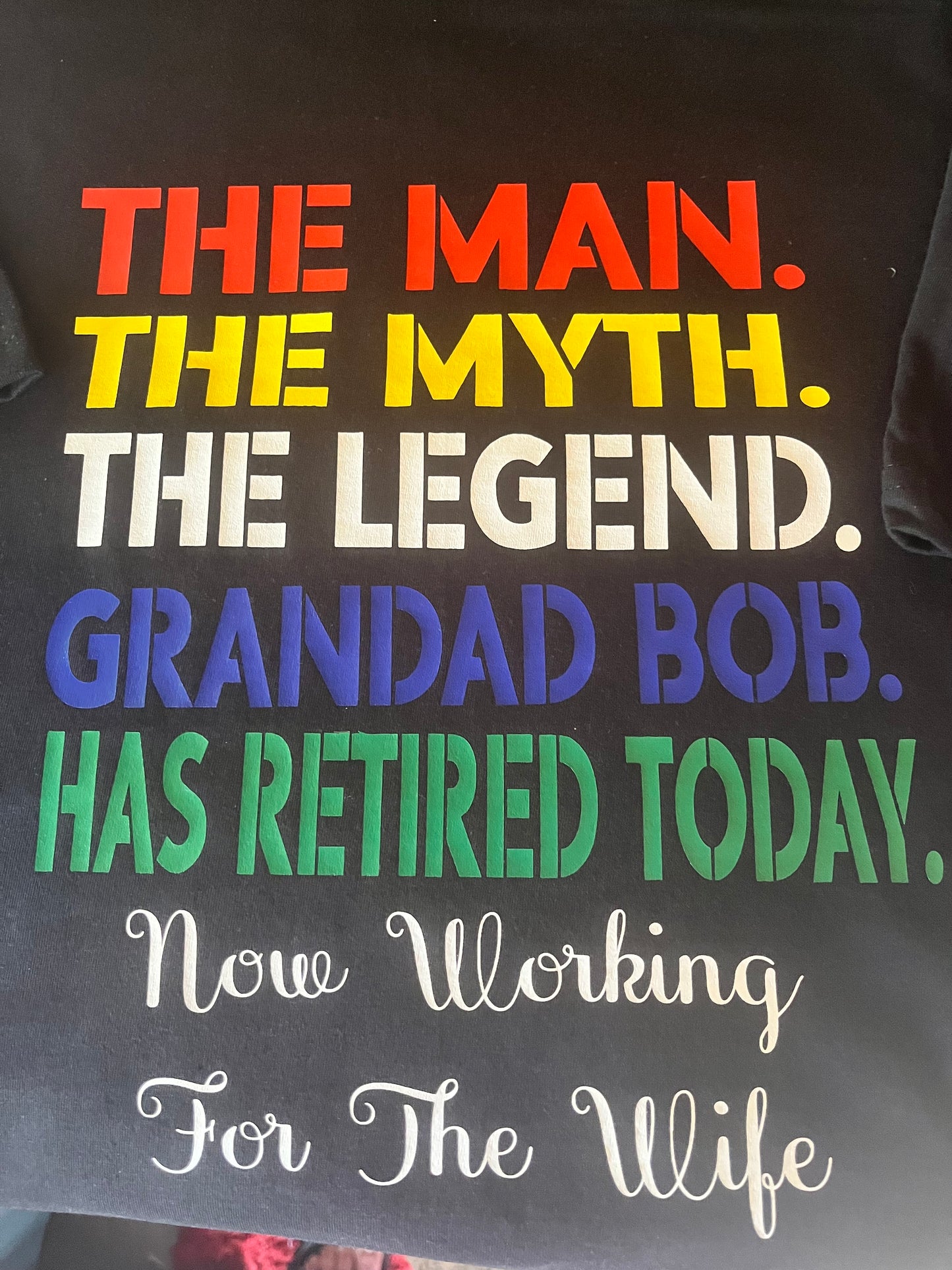 The Man, The Myth, The Legend - Men’s T Shirt’s