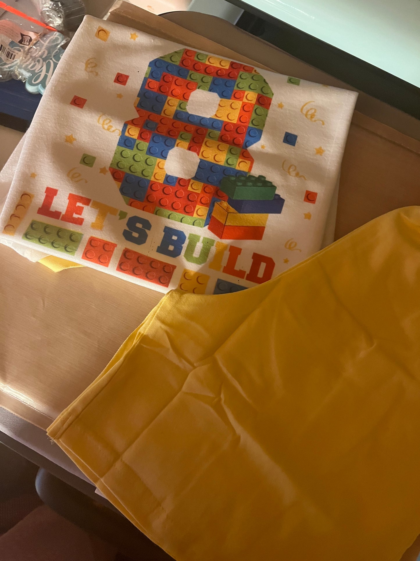 8th Birthday Lego Short Set