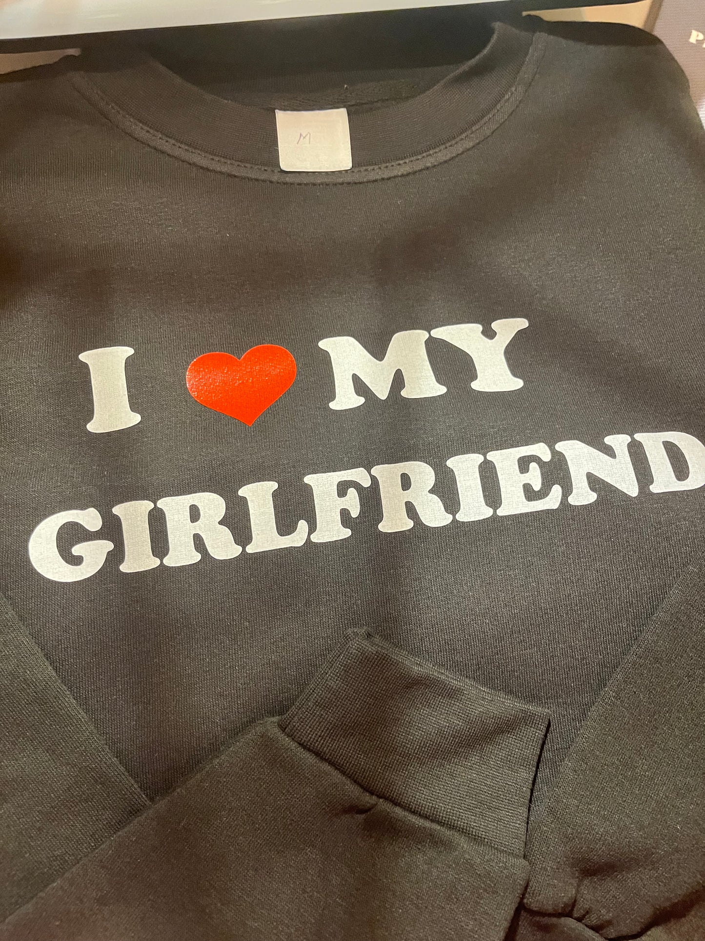 I love my girlfriend