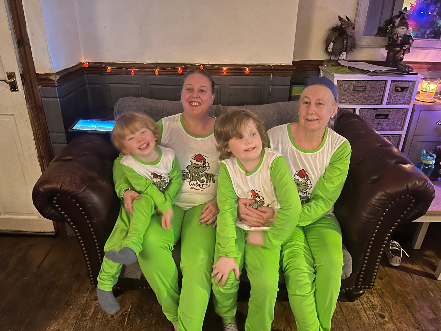 Feeling Extra Grinchy Christmas Pyjamas