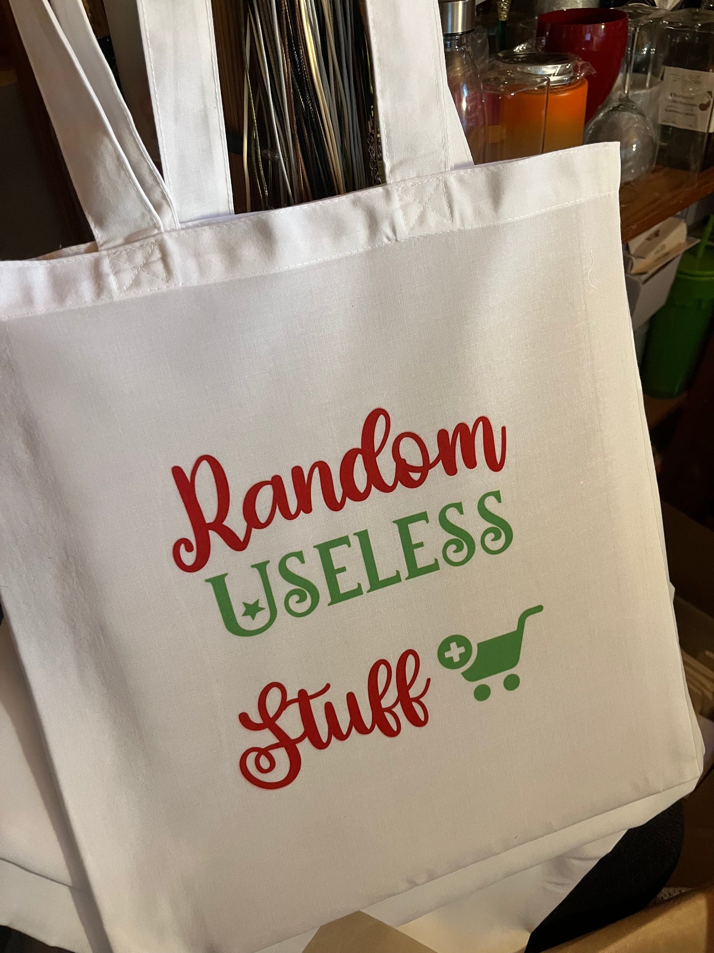 Random Useless Stuff Tote Bag