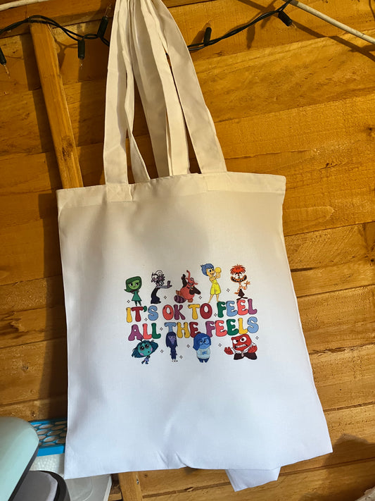 Mental health tote bag