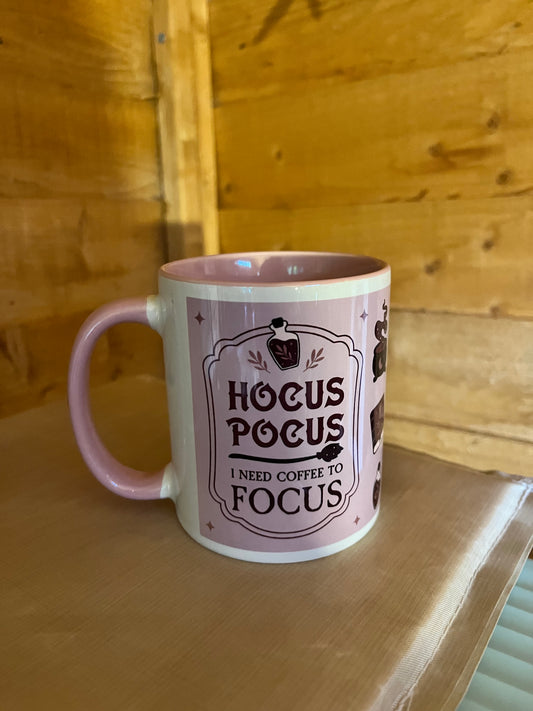 Hocus pocus time to focus 11oz mug