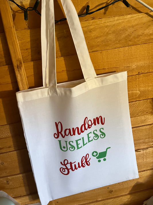 Random Useless Stuff Tote Bag
