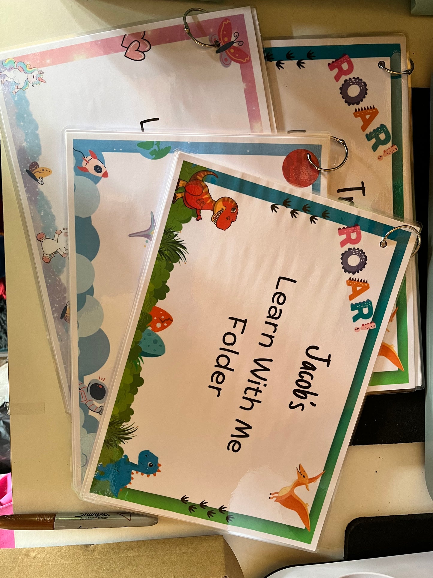 Learn With Me folders - Tracing