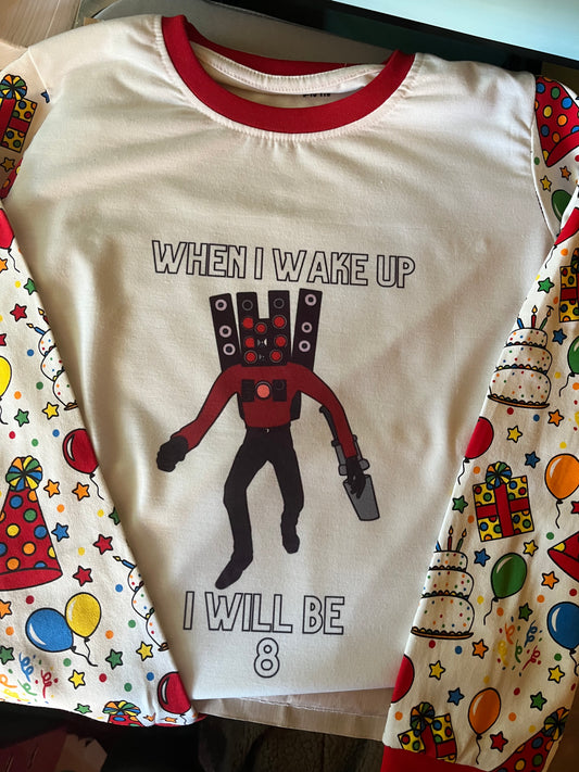 Birthday Pyjamas - Any design considered