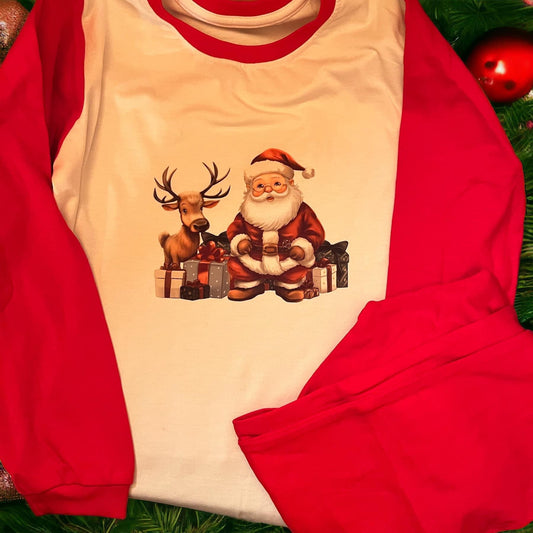 Father Christmas Pyjamas - names can be added