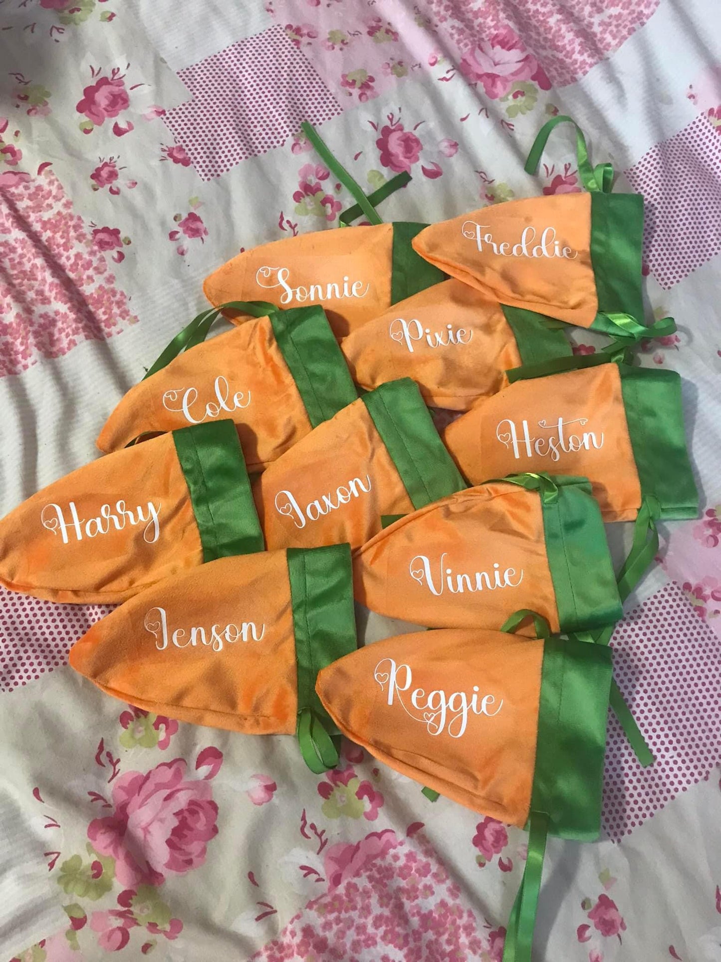 Carrot Easter Bags