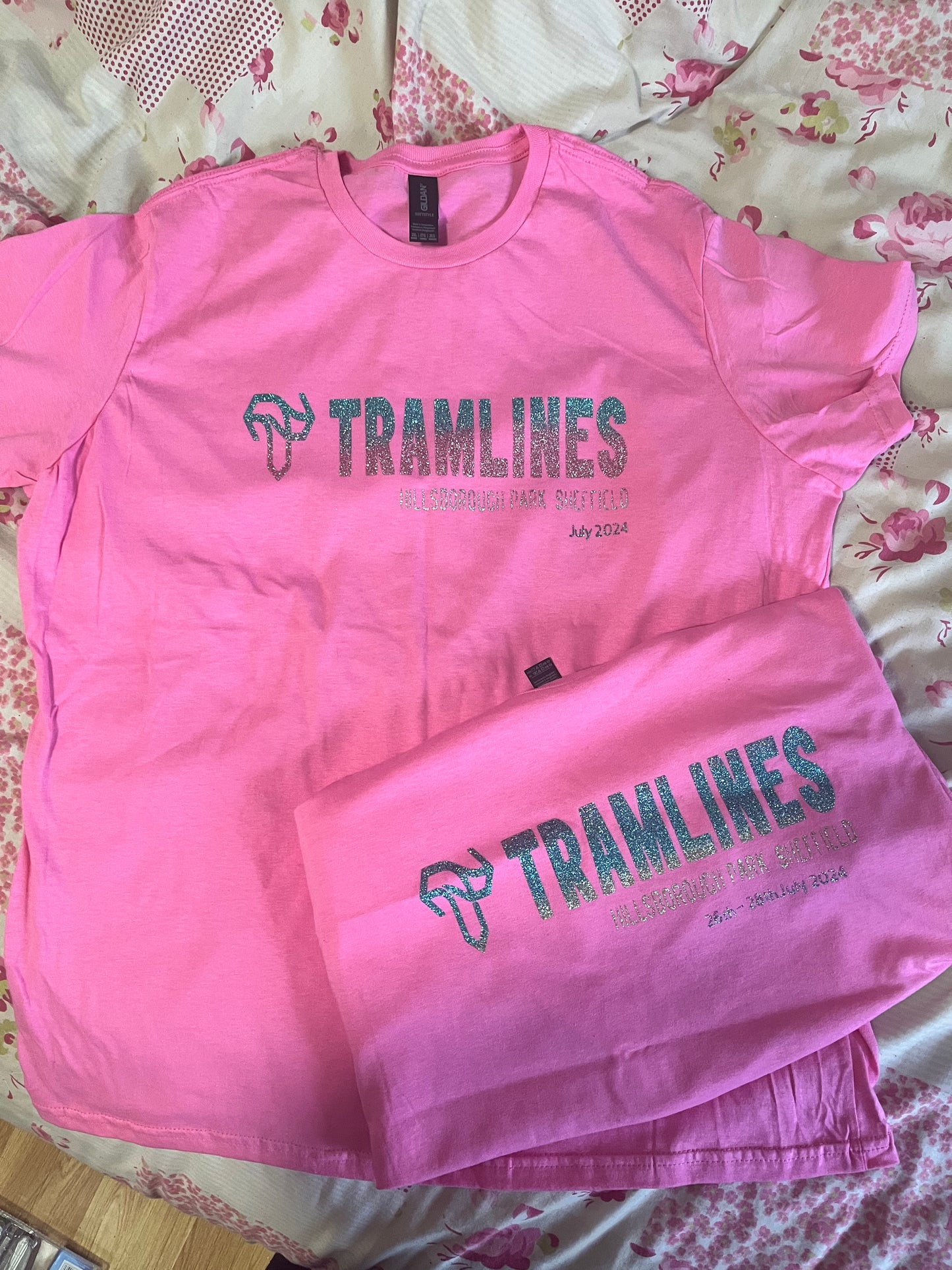 Tramlines inspired festival t shirt