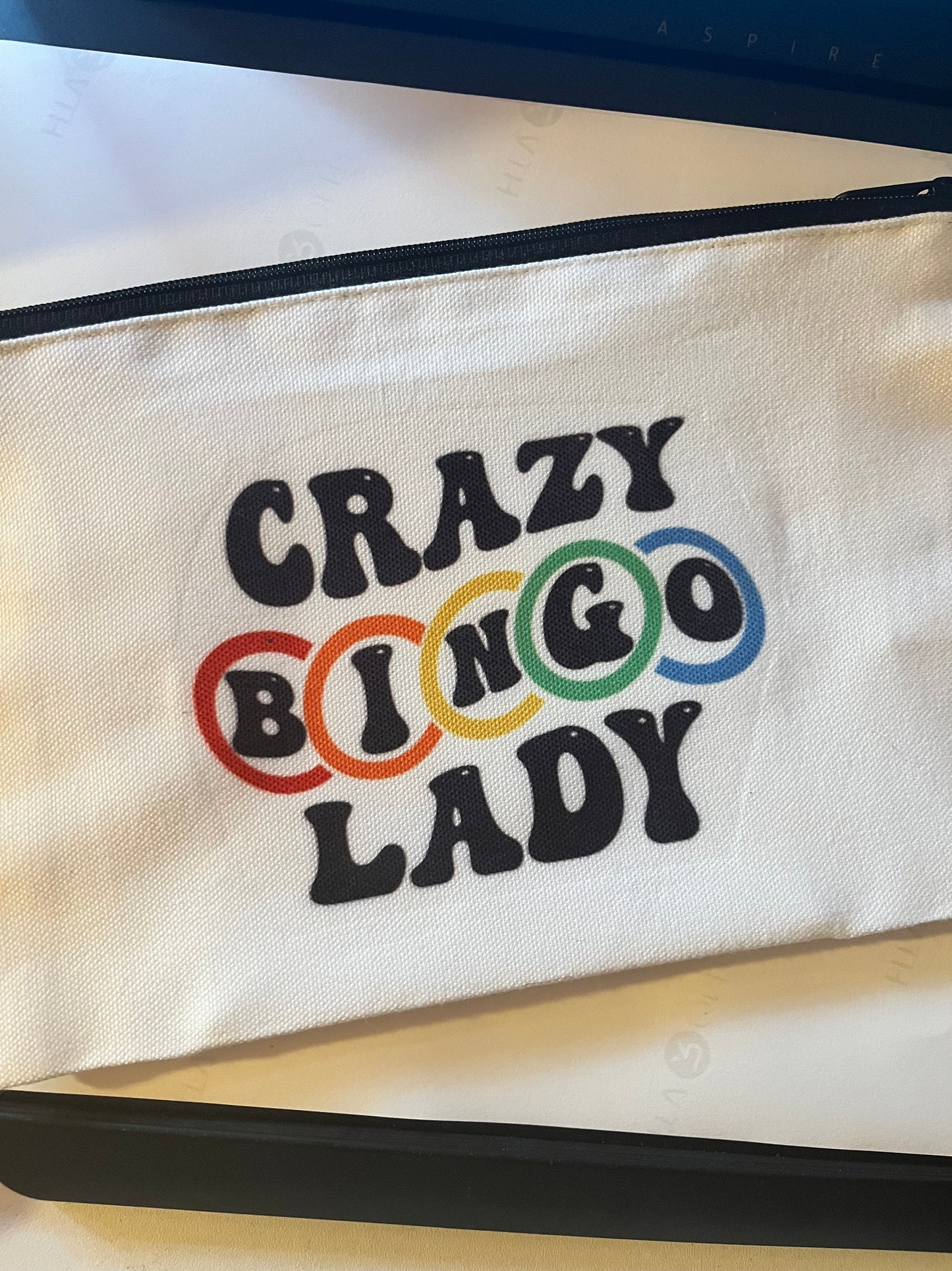 Crazy Bingo Lady Pen Case