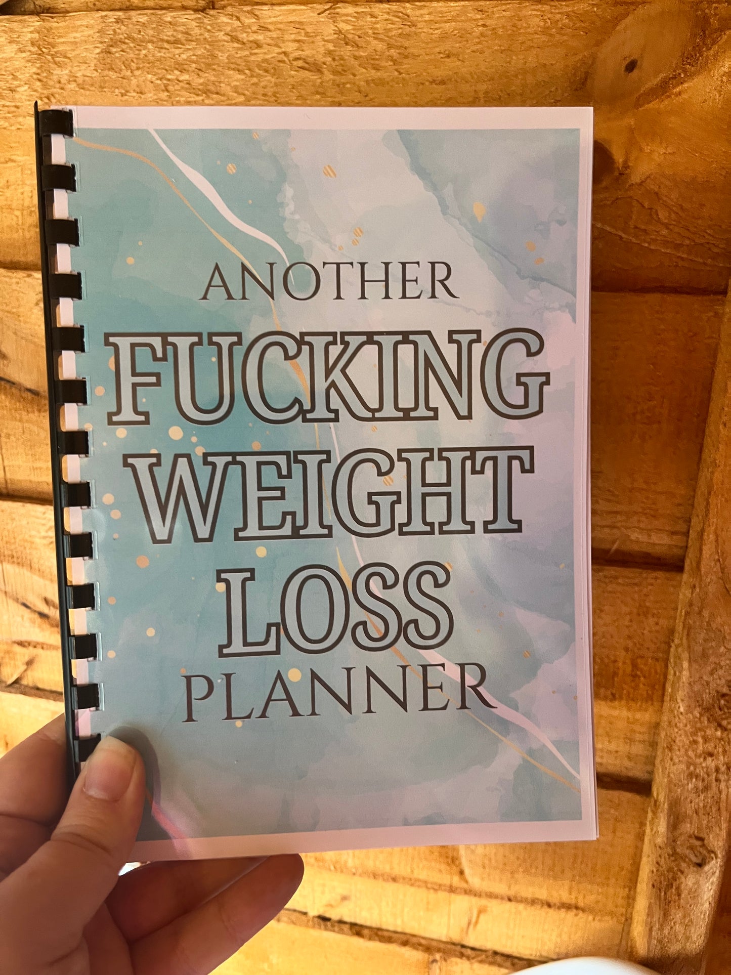 A5 Sweary Weight Loss Journal
