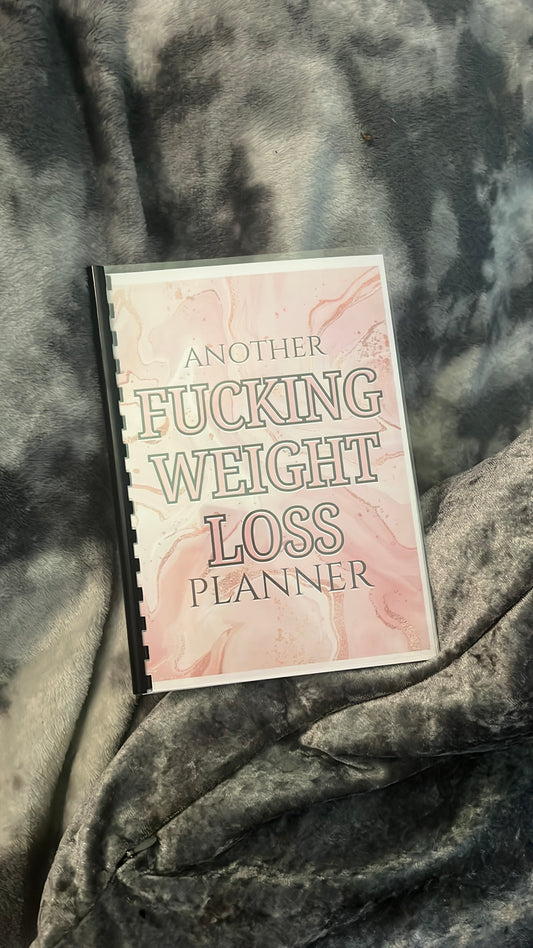 A5 Sweary Weight Loss Journal