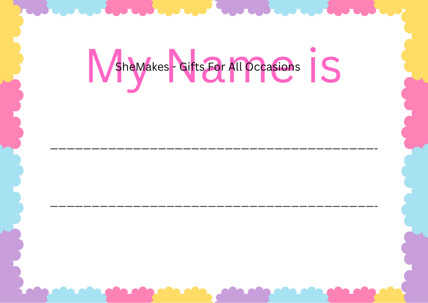 Learn With Me folders - Tracing