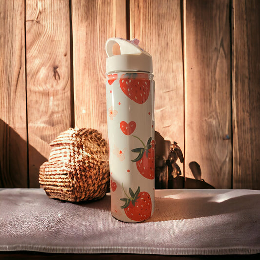 20oz Strawberry Drinks Tumbler
